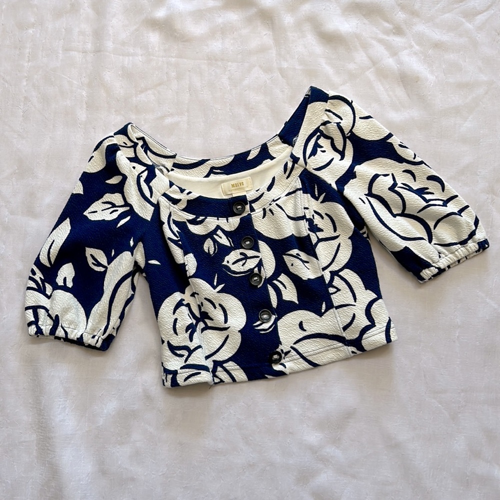 Anthro Maeve Crop Top *LIKE NEW*